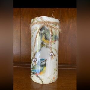 Bird Design Decorative LED Candle